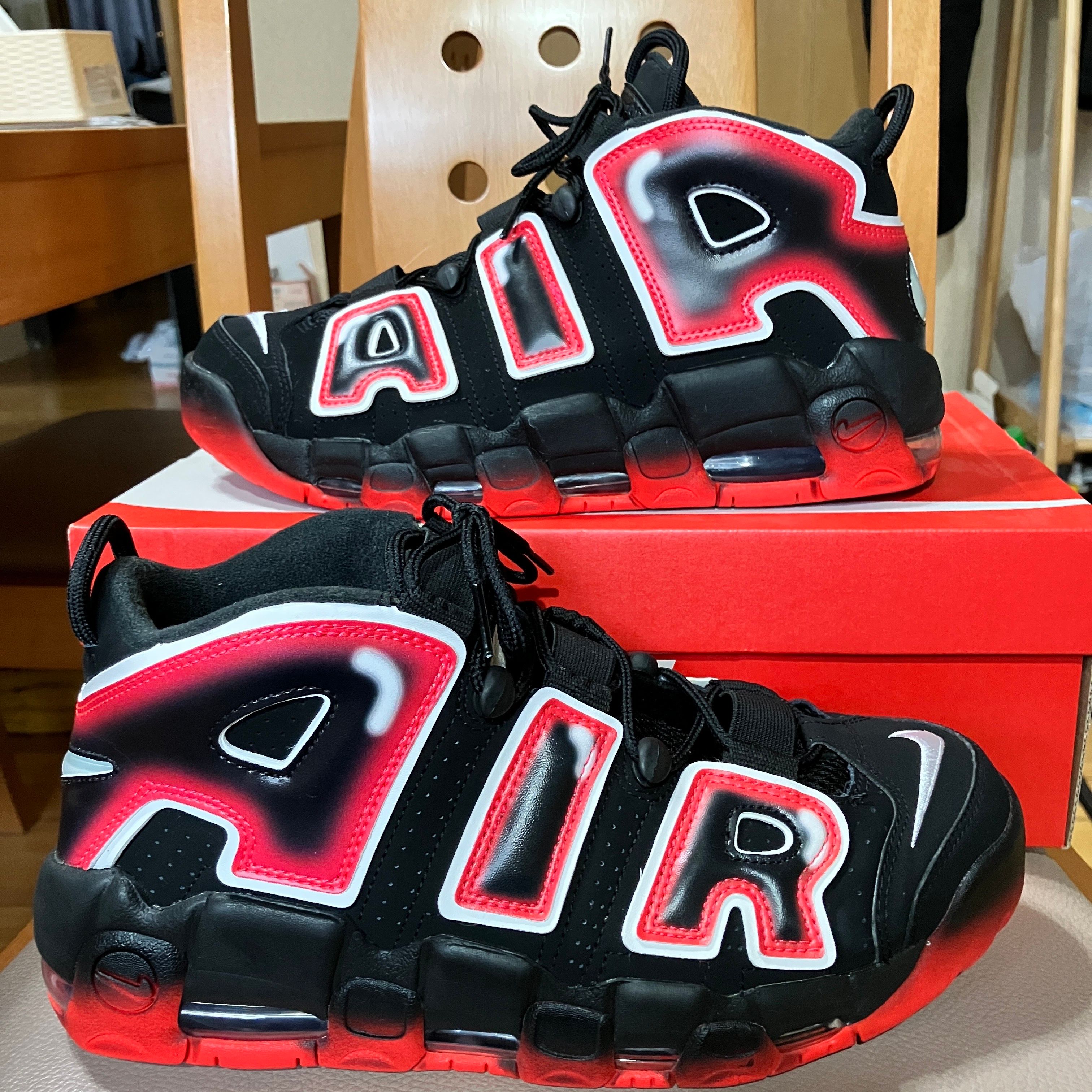 NIKE AIR MORE UPTEMPO "LASER CRIMSON"