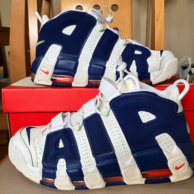 NIKE AIR MORE UPTEMPO 96 "WHITE/DEEP ROYAL BLUE"