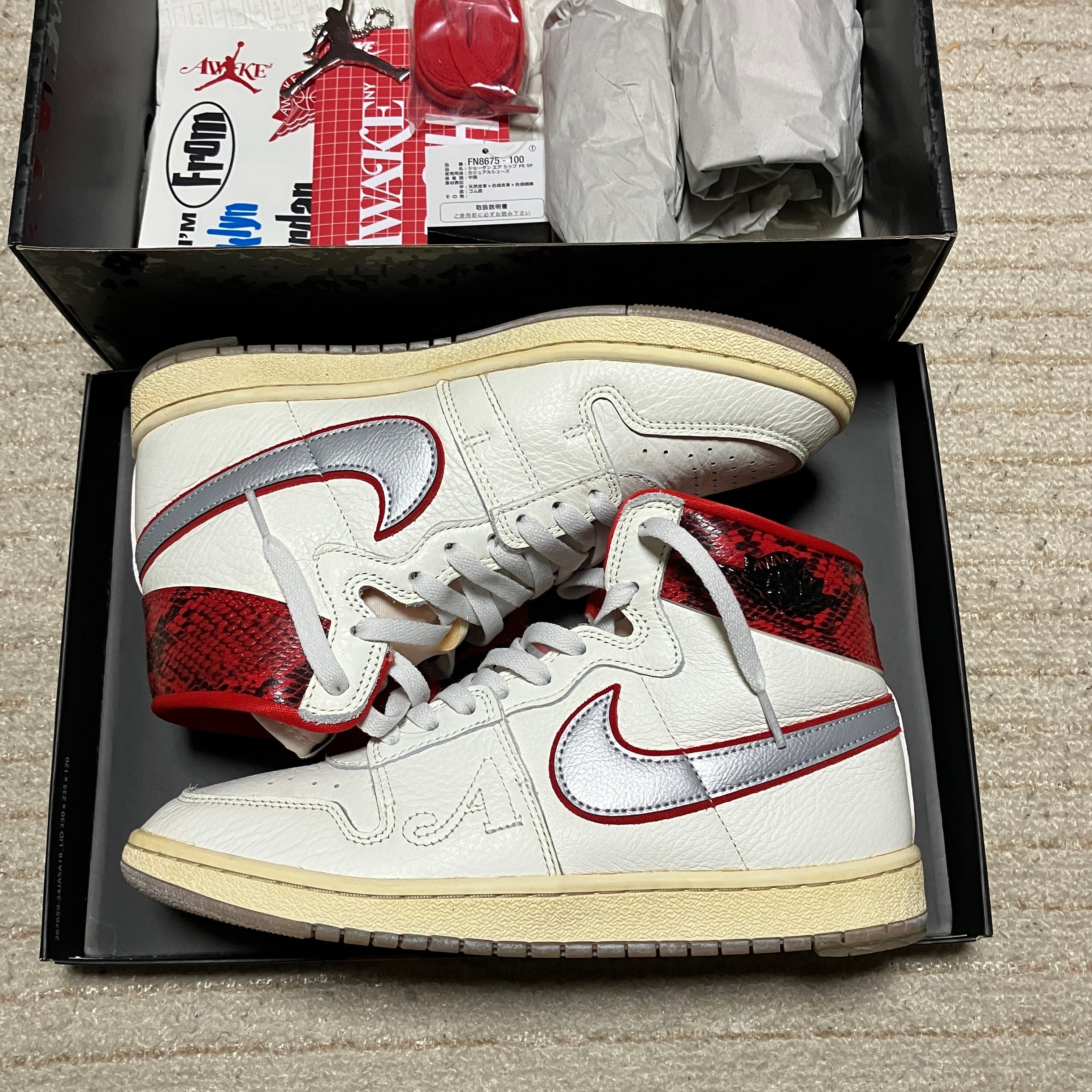 Awake NY × Nike Jordan Air Ship SP "University Red"