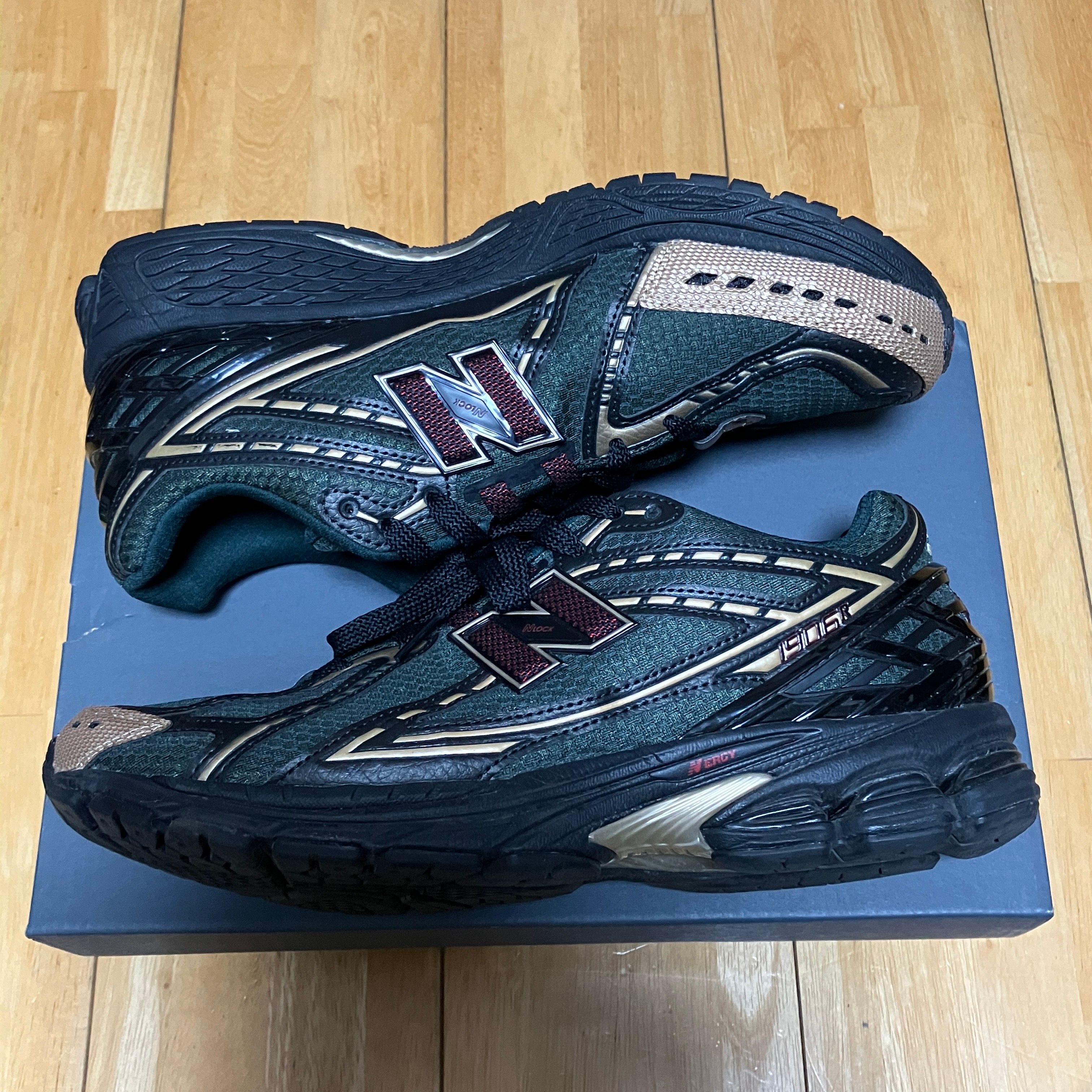 KITH × New Balance 1906R "Black/Green" M1906RKS