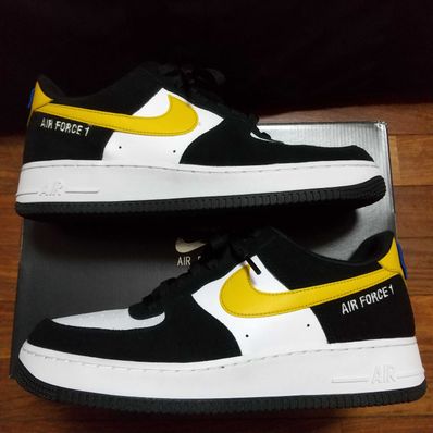 Nike Air Force 1 Low'07 LV8 Athletic Club "Black/Dark Sulfur"