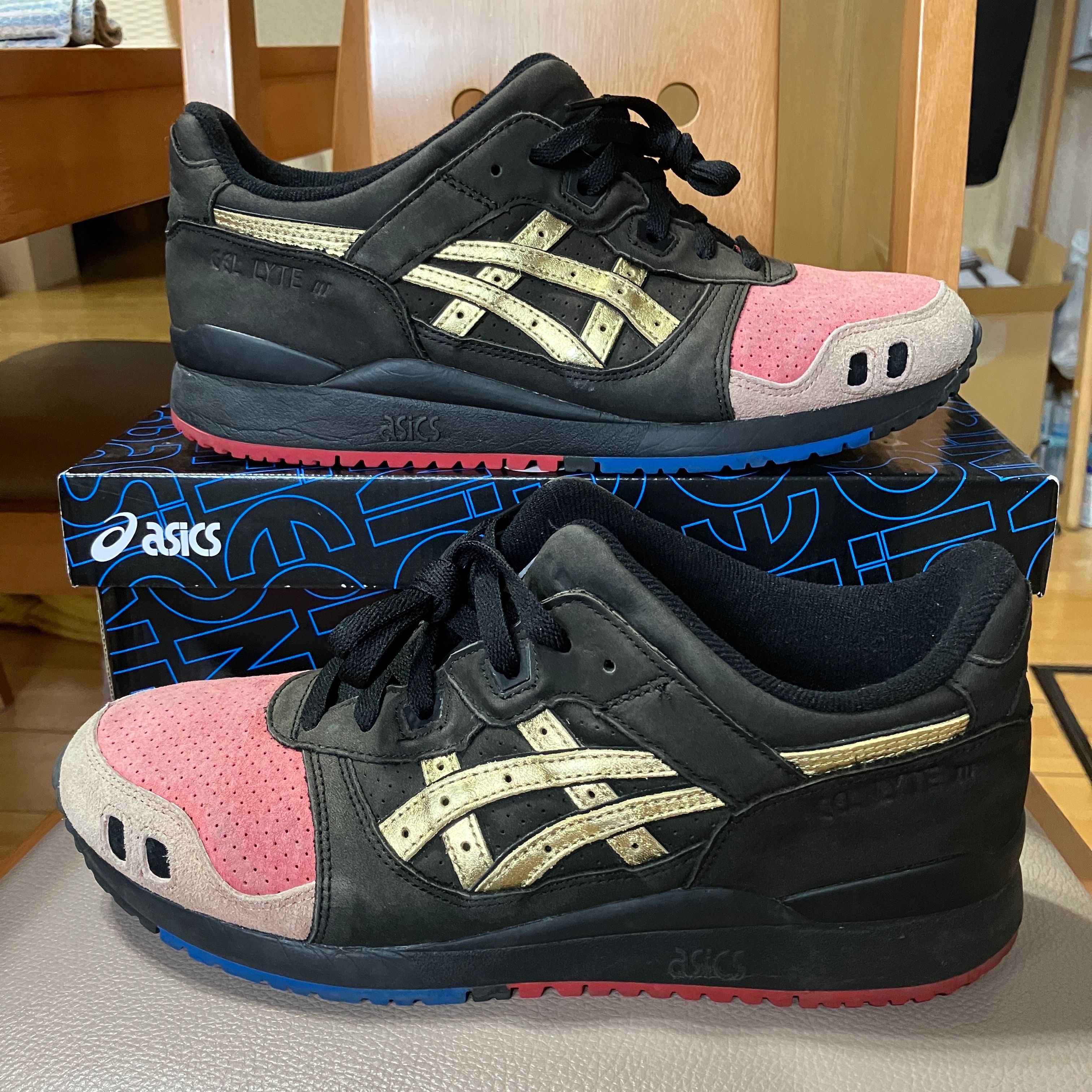 Ronnie Fieg × Asics Gel-Lyte III Tokyo Trio 252.1 "Black/Gold"