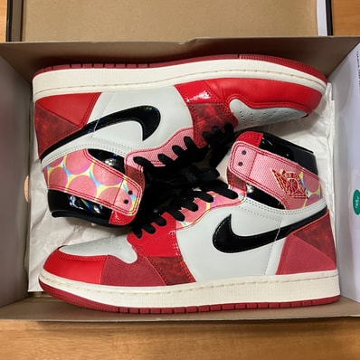 Spider-Man × Nike Air Jordan 1 Retro High OG SP "Spider-Man: Across the Spider-Verse/University Red"