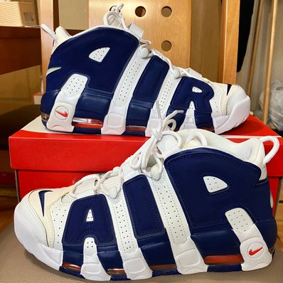 NIKE AIR MORE UPTEMPO 96 "WHITE/DEEP ROYAL BLUE"