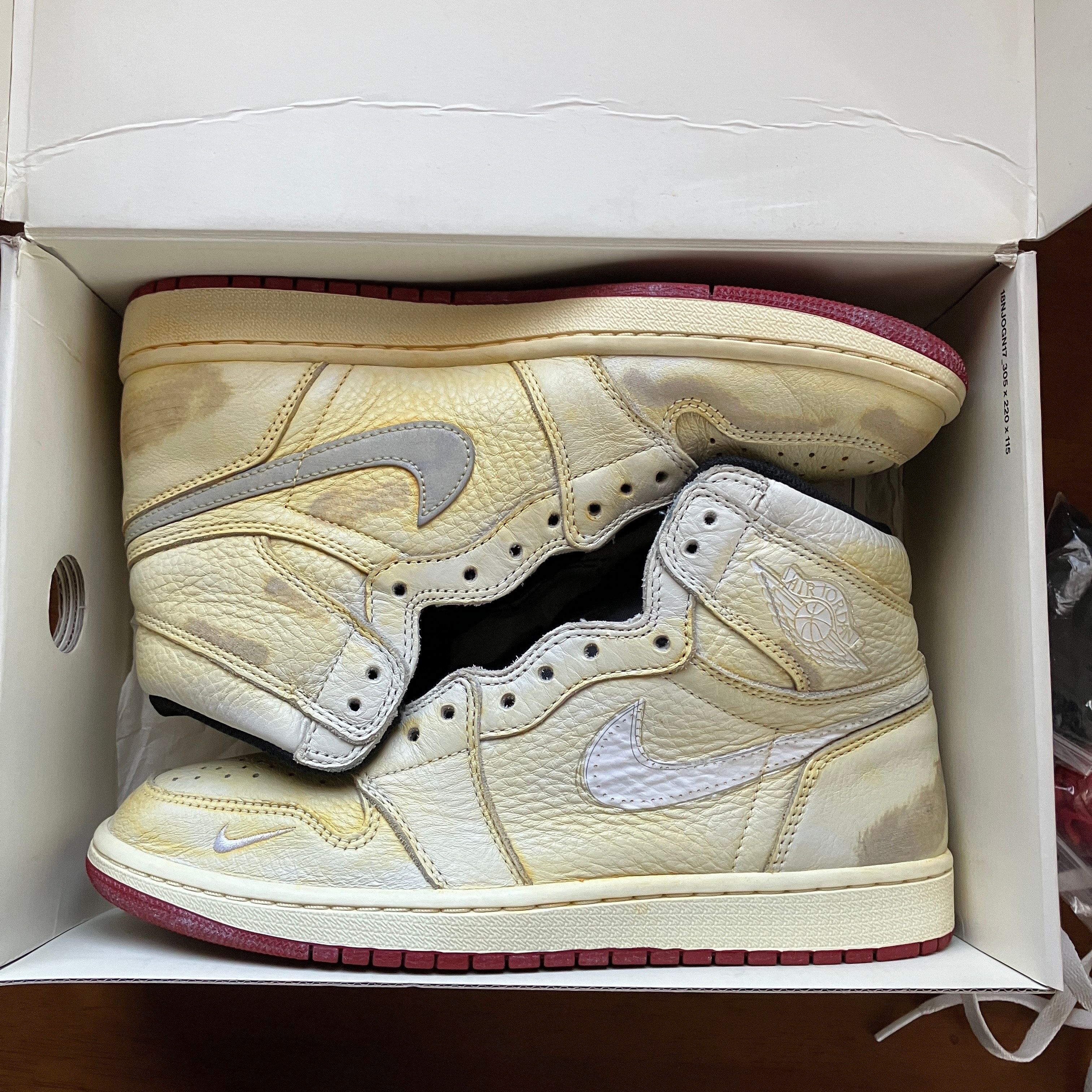 Nigel Sylvester × Nike Air Jordan 1 Retro High OG "Sail"