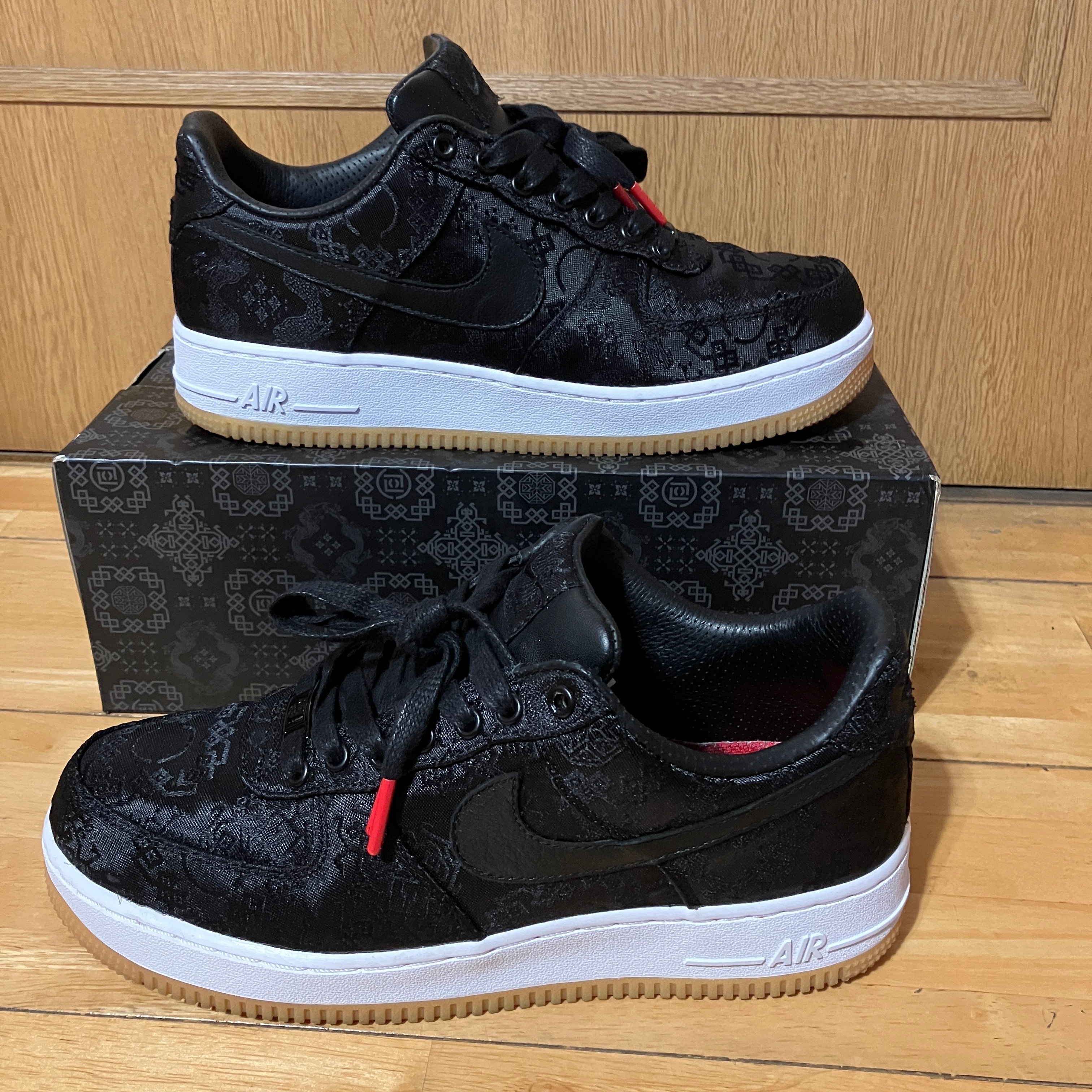 Fragment × CLOT × Nike Air Force 1 Low "Black"