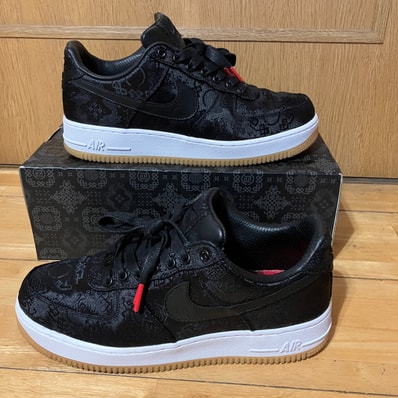 Fragment × CLOT × Nike Air Force 1 Low "Black"