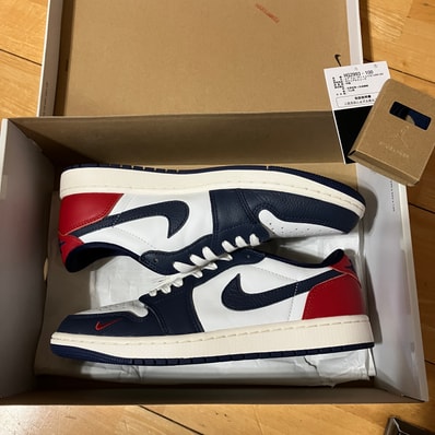 Nike Air Jordan 1 Retro Low OG "Howard/Gym Red and Midnight Navy"