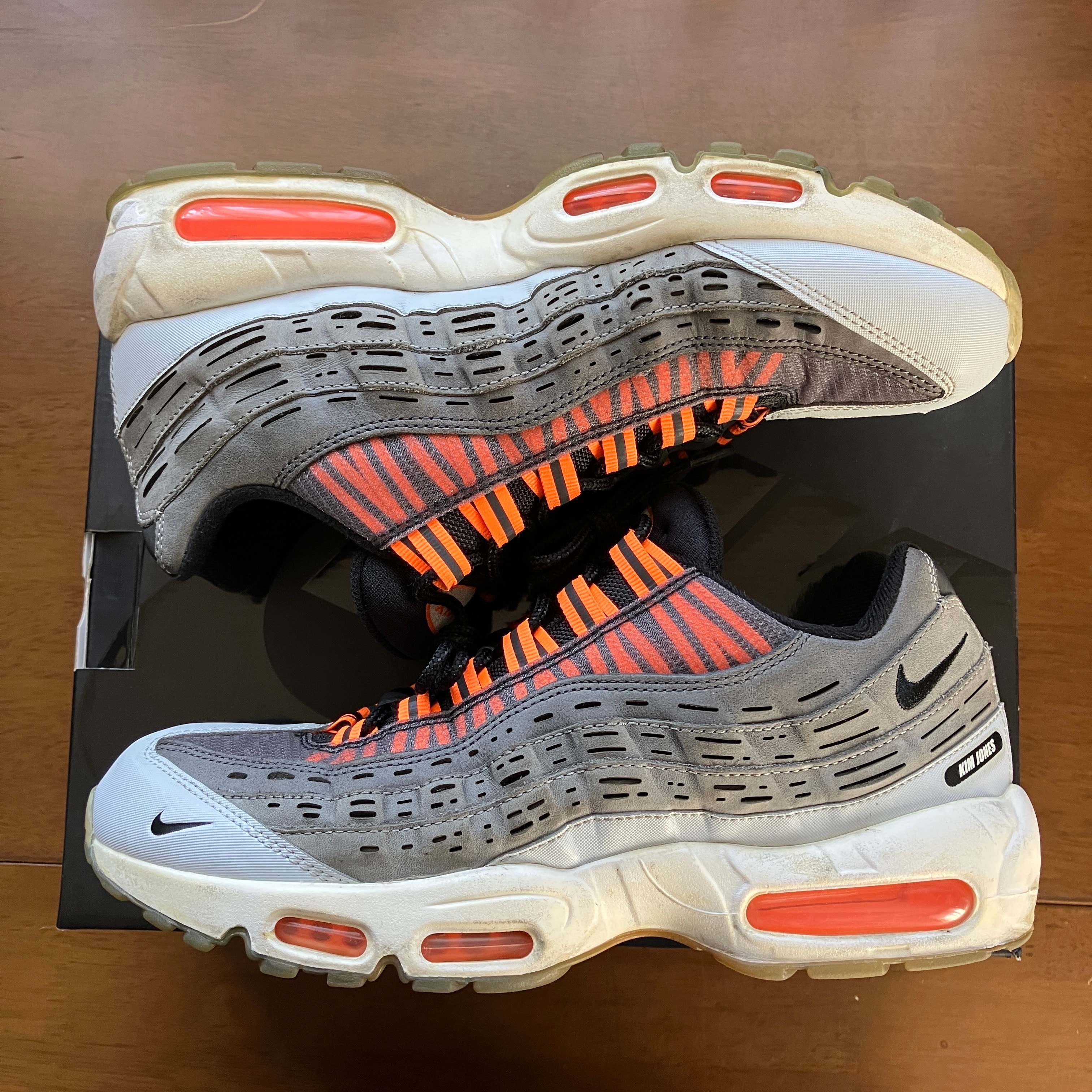 Kim Jones × Nike Air Max 95 "Black/Total Orange"