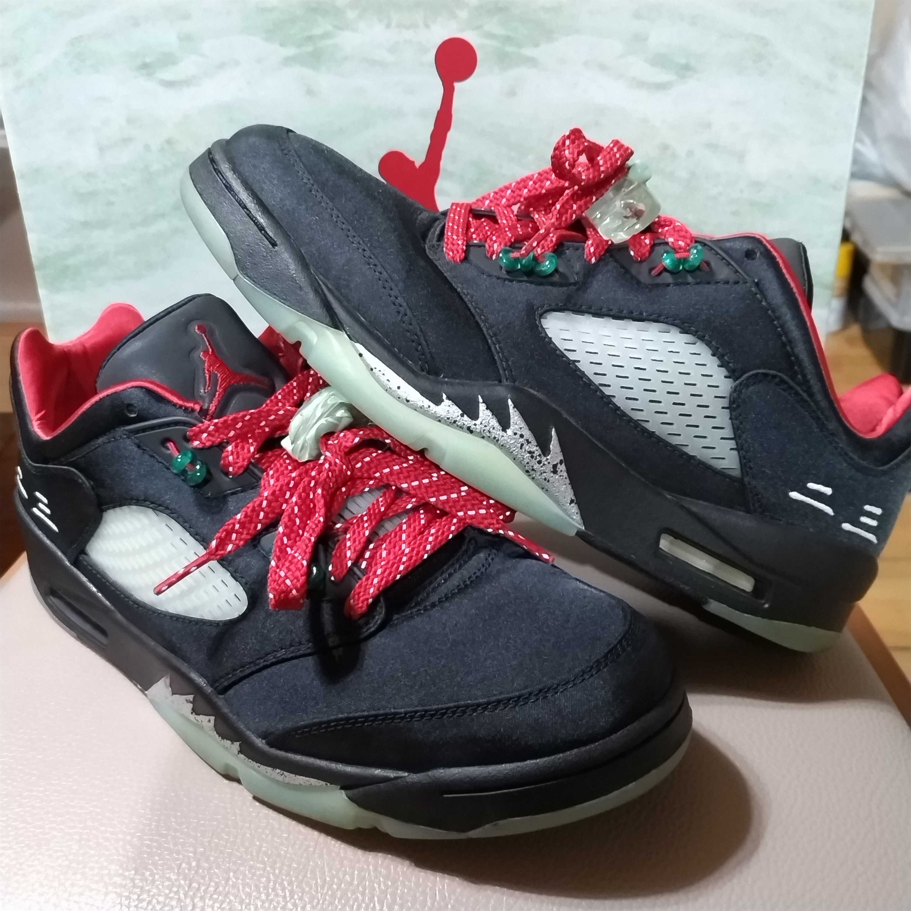 CLOT × Nike Air Jordan 5 Low "Jade 5 Low"