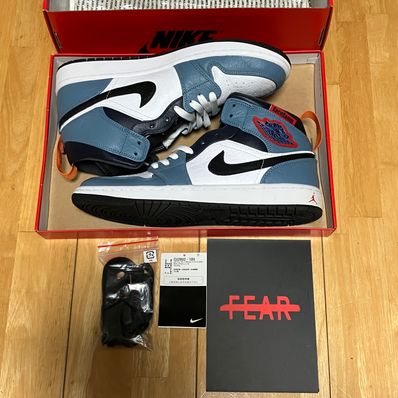 FACETASM × Nike Air Jordan 1 Mid "White/Navy"