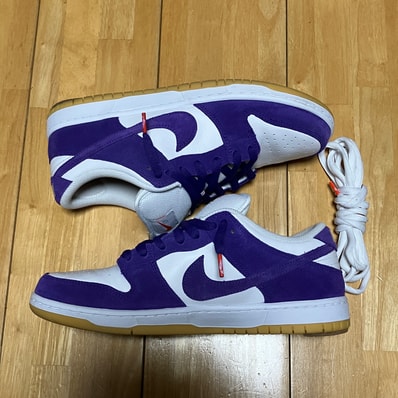 Nike SB Dunk Low Pro ISO Orange Label "Court Purple Gum"