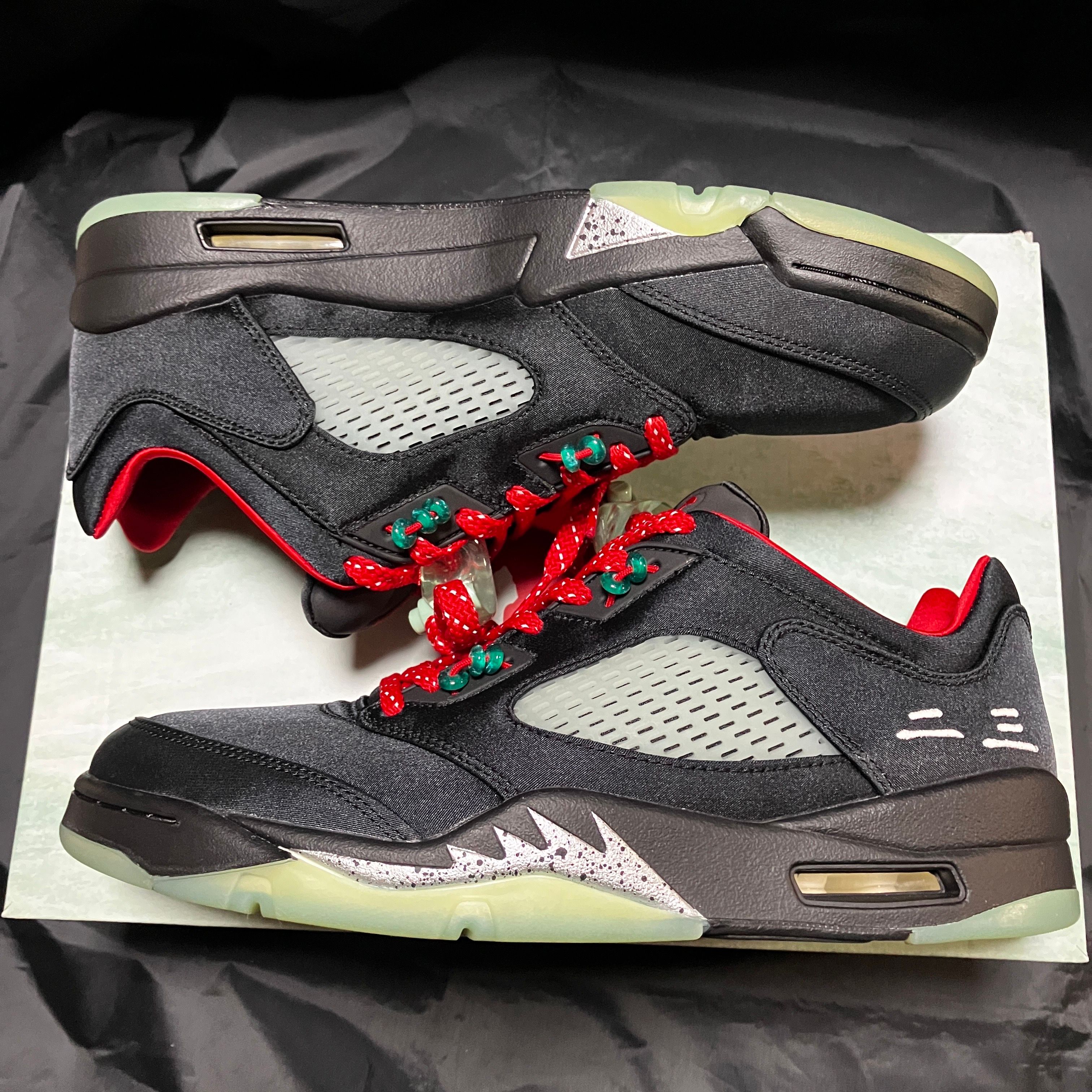 CLOT × Nike Air Jordan 5 Low "Jade 5 Low"