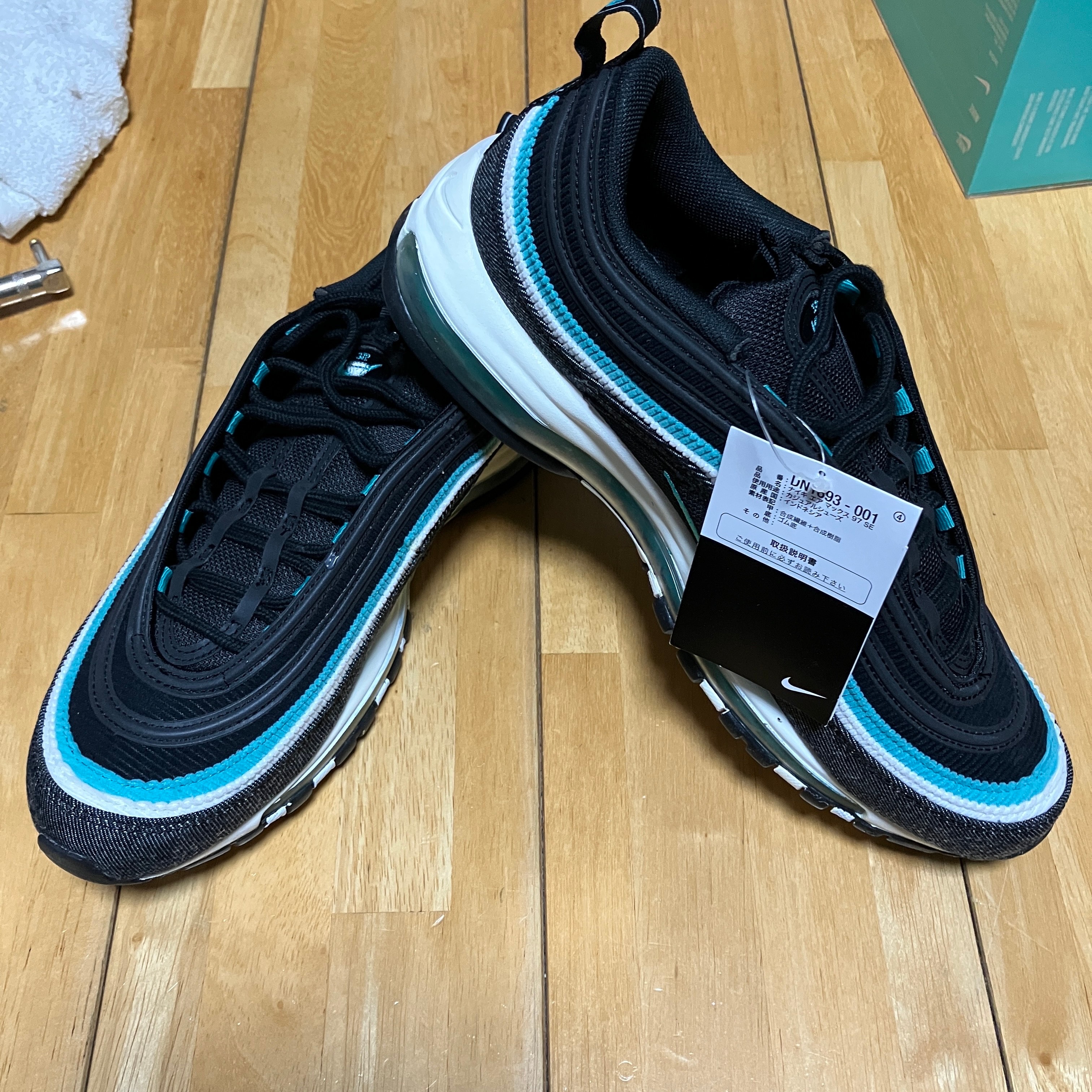 Nike Air Max 97 SE XXXV "Black/Sport Turquoise-Summit White"