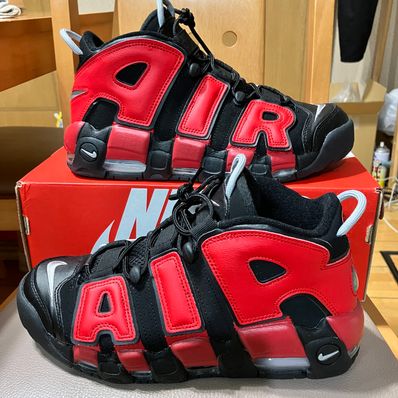 Nike Air More Uptempo '96 "Black and University Red"