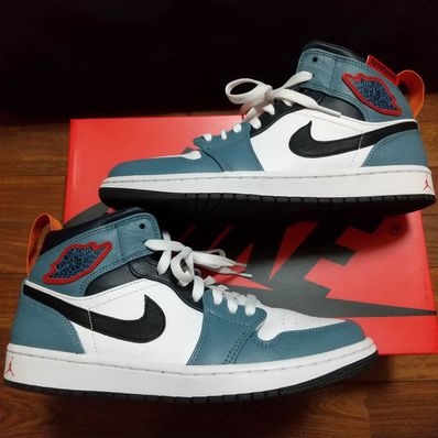 FACETASM × Nike Air Jordan 1 Mid "White/Navy"