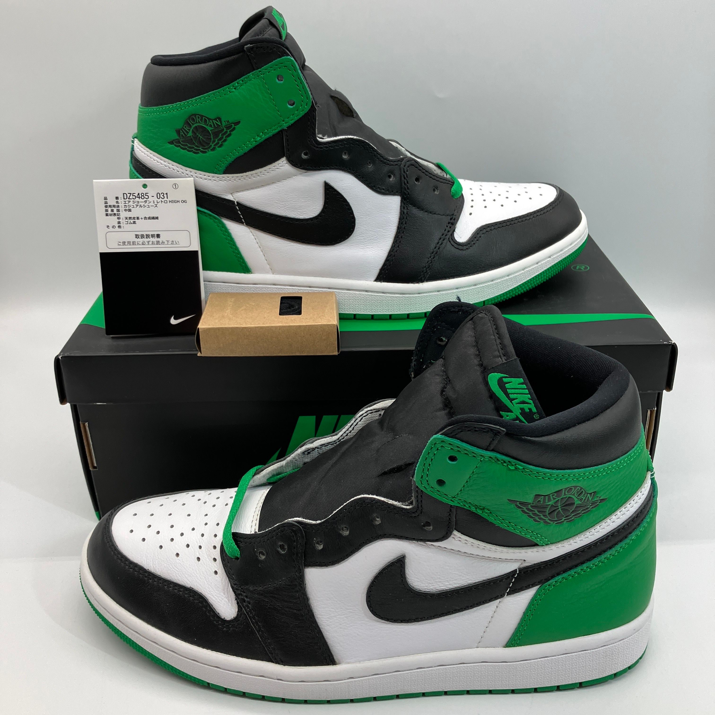 Nike Air Jordan 1 Retro High OG "Celtics/Black and Lucky Green" (2023)