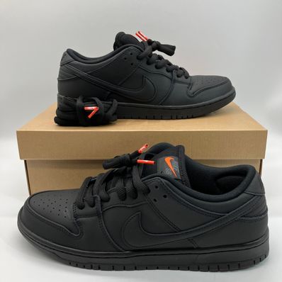 Nike SB Dunk Low Pro ISO "Triple Black"