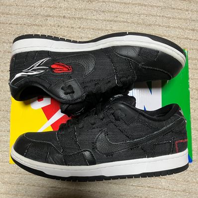 Wasted Youth × Nike SB Dunk Low "Black Denim" / VERDY