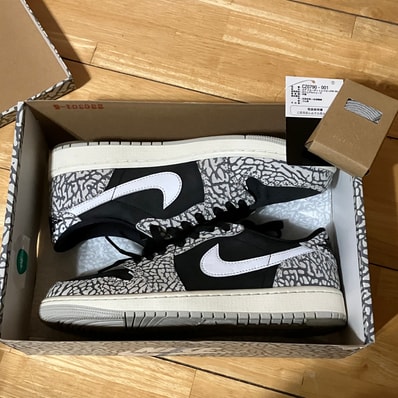 Nike Air Jordan 1 Retro Low OG "Black Cement"