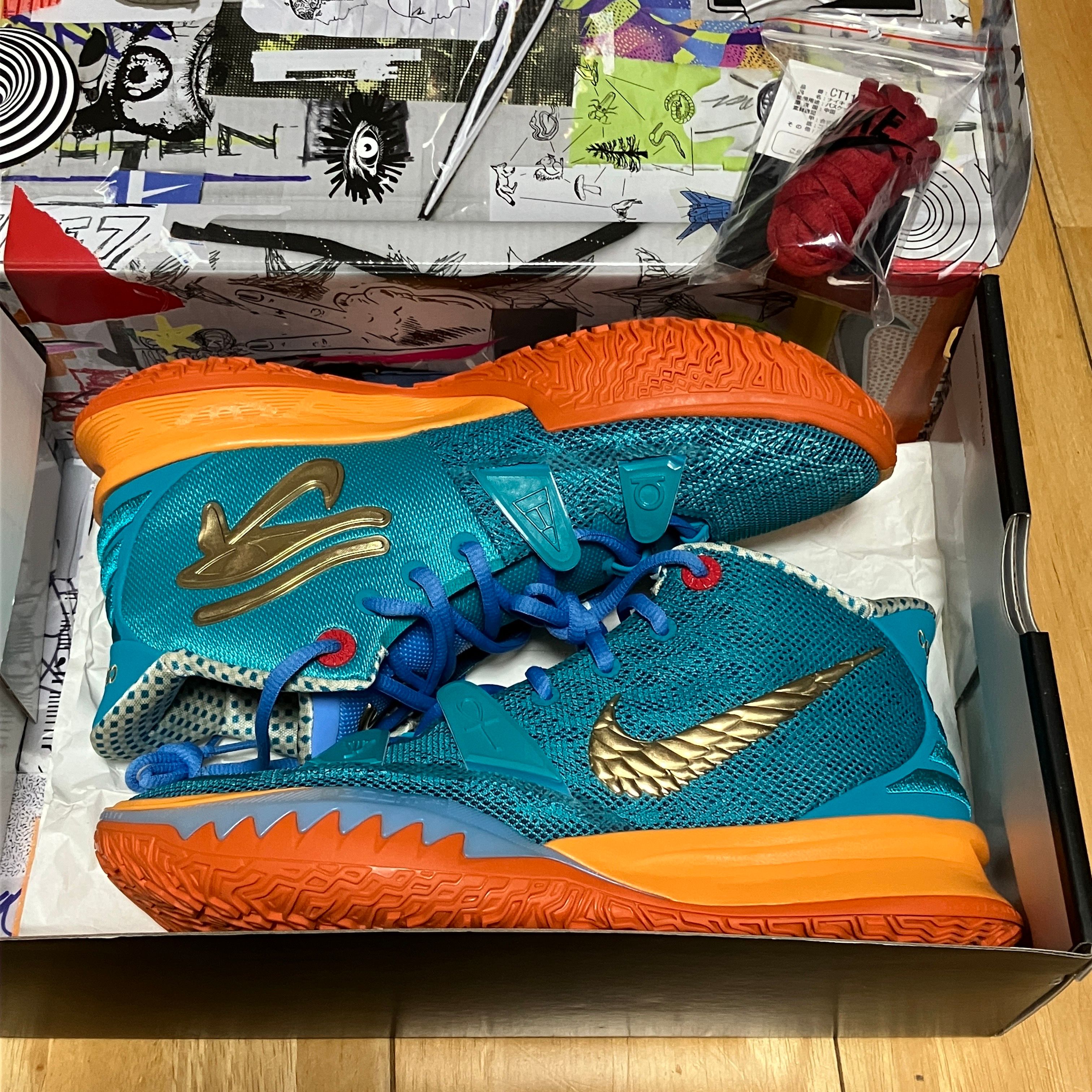 コンセプツ × ナイキ カイリー 7 'ホルス'28cm Concepts × Nike】Kyrie 7 EP “Horus”が国内5月19日に発売予定