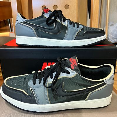 Nike Air Jordan 1 Low OG EX "Black and Smoke Grey"