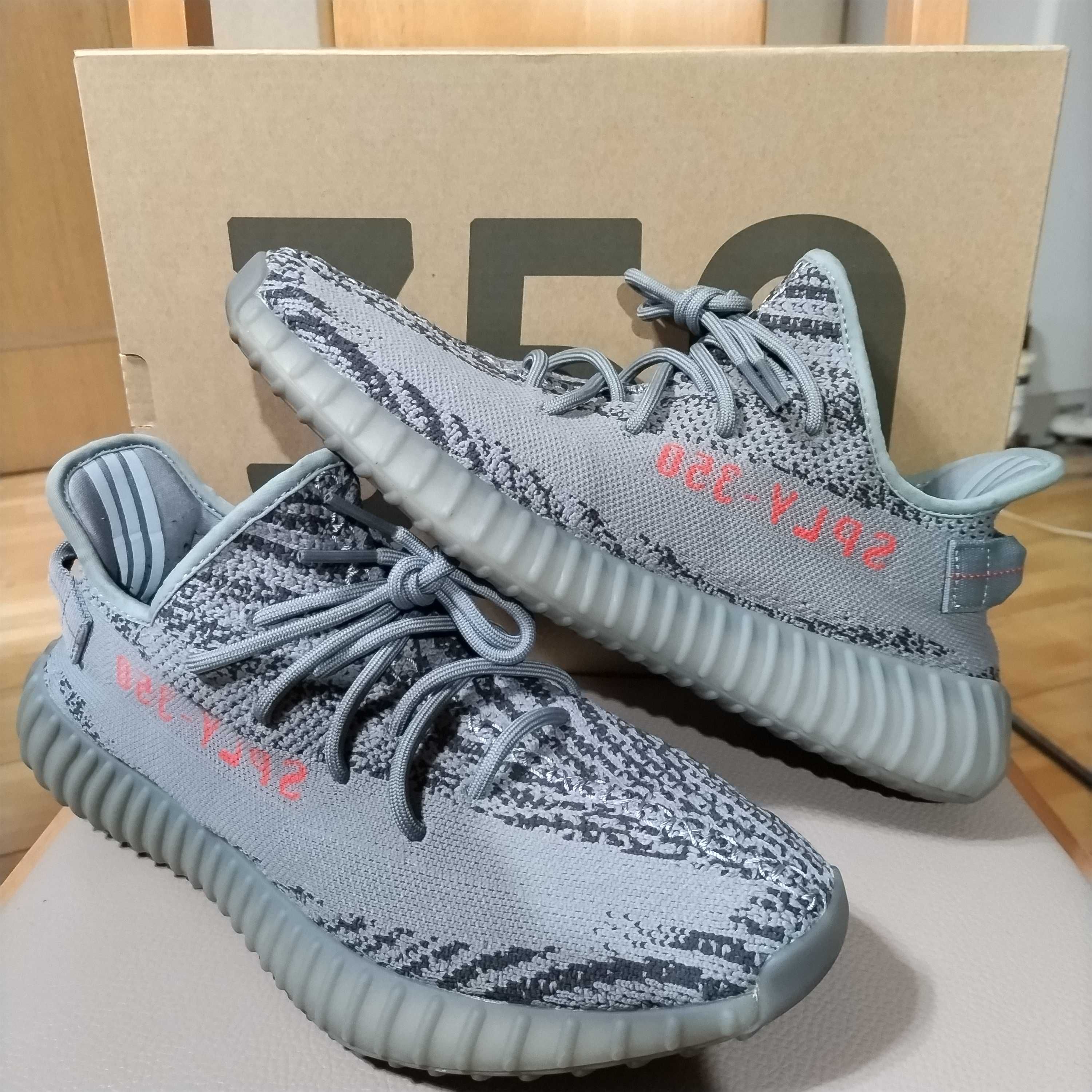 adidas Yeezy Boost 350 V2 "Grey/Bold Orange/DGH Solid Grey"