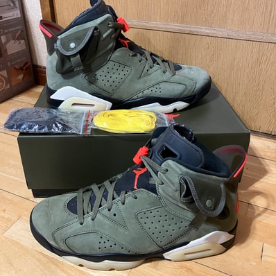 Travis Scott × Nike Air Jordan 6 Retro "Medium Olive"