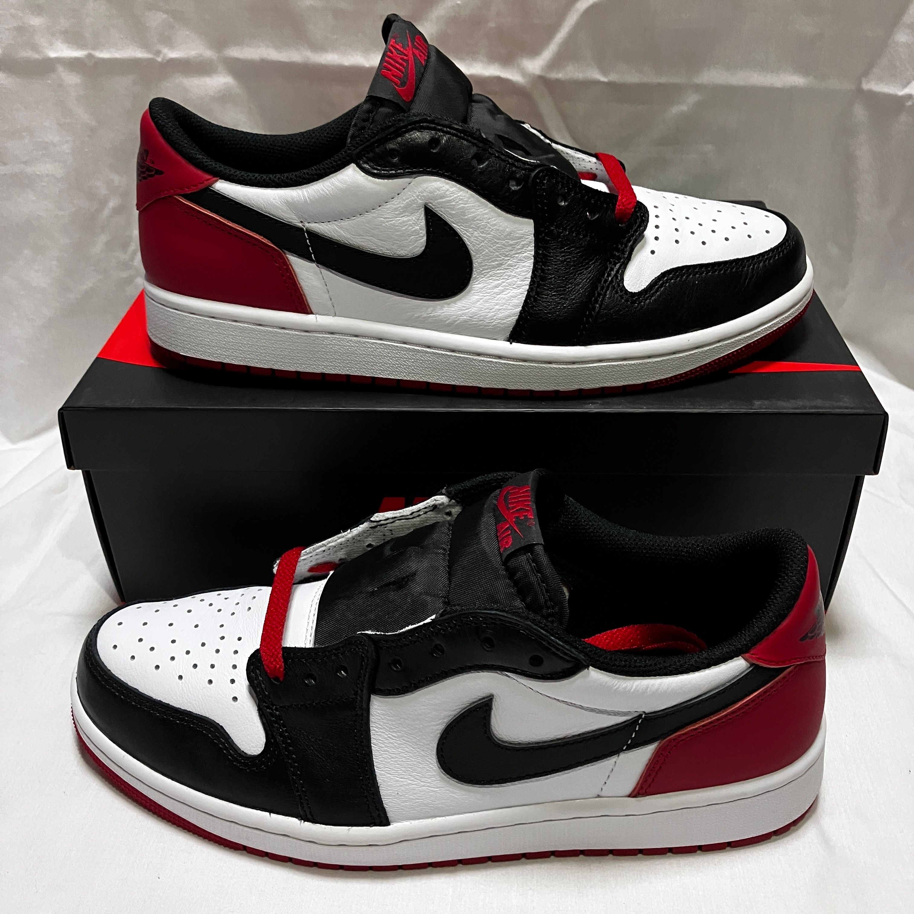 Nike Air Jordan 1 Retro Low OG "Black Toe"