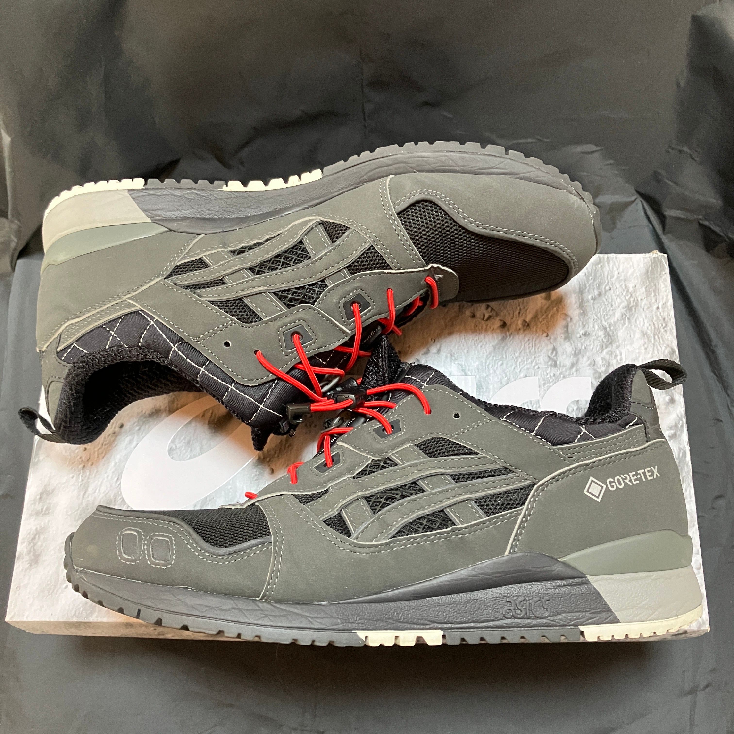 mita sneakers × bal × Asics Gel-Lyte 3 OG "Gunmetal/Black"