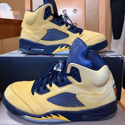 NIKE AIR JORDAN 5 "MICHIGAN"