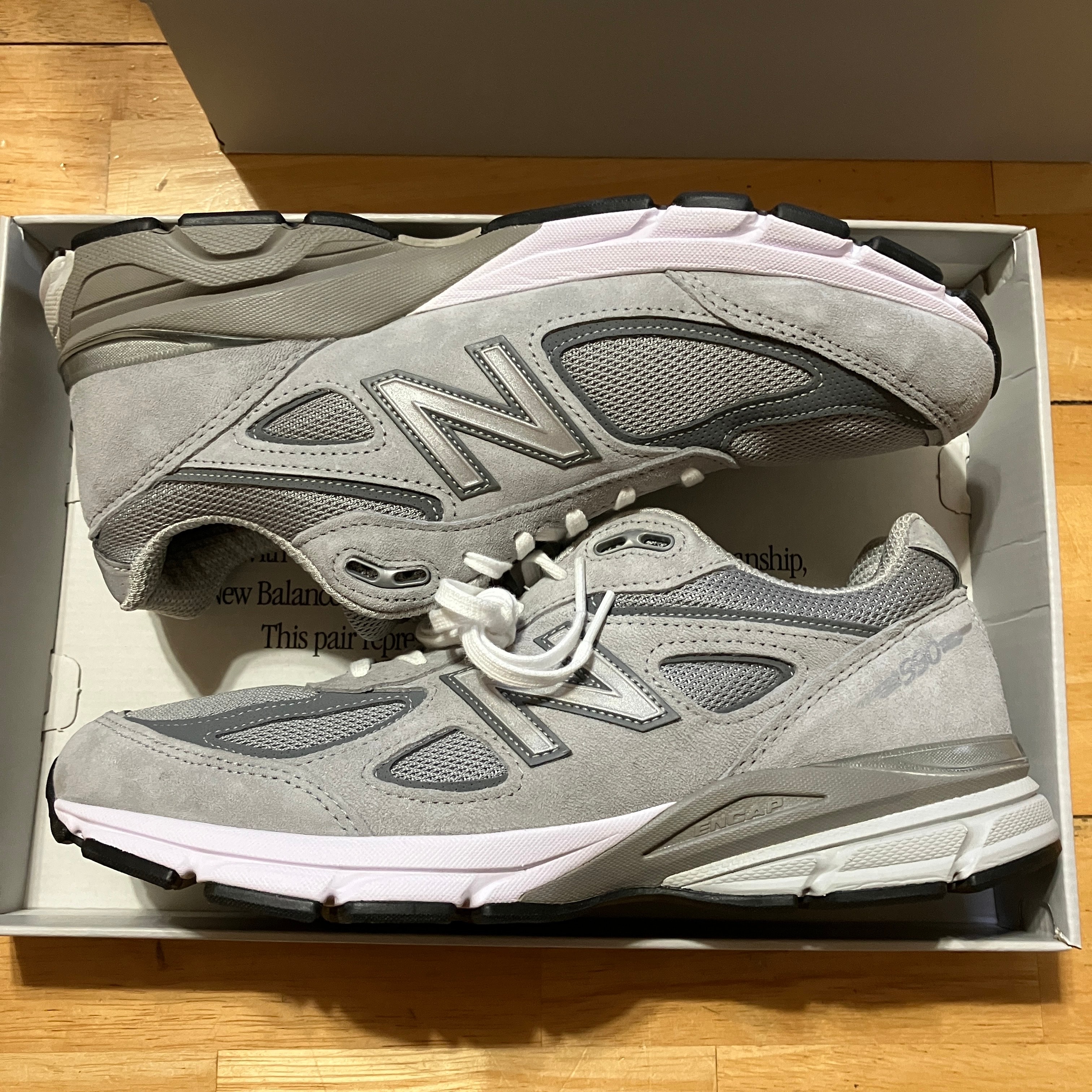 New Balance 990V4 "Grey Silver"