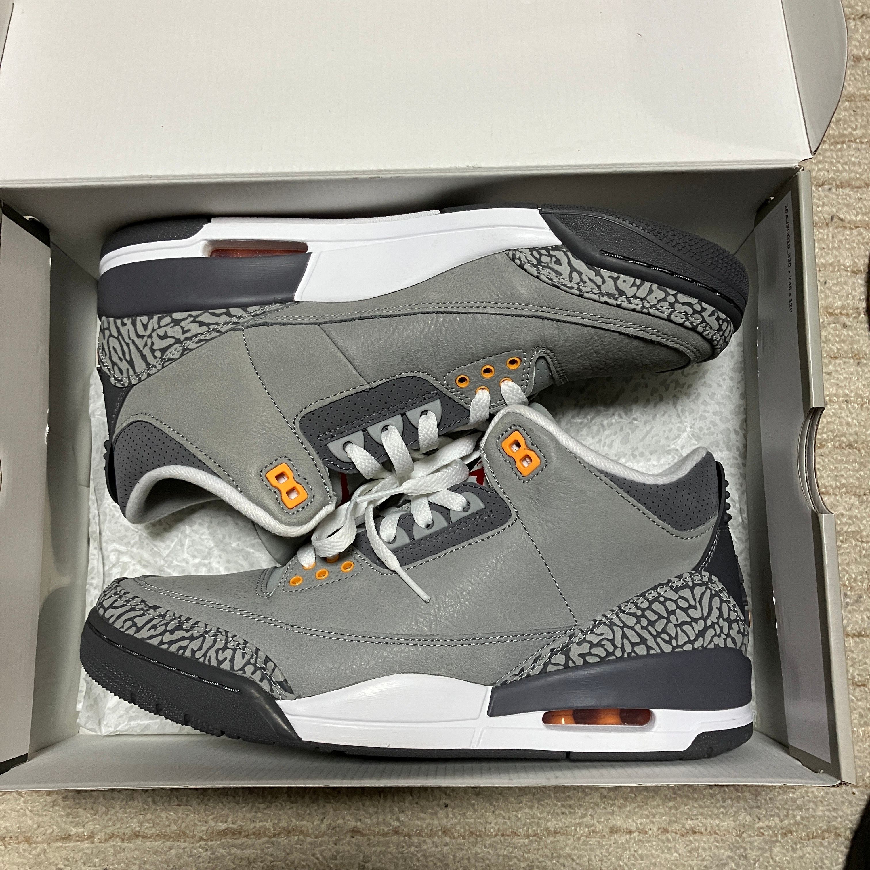 Nike Air Jordan 3 "Cool Grey"   