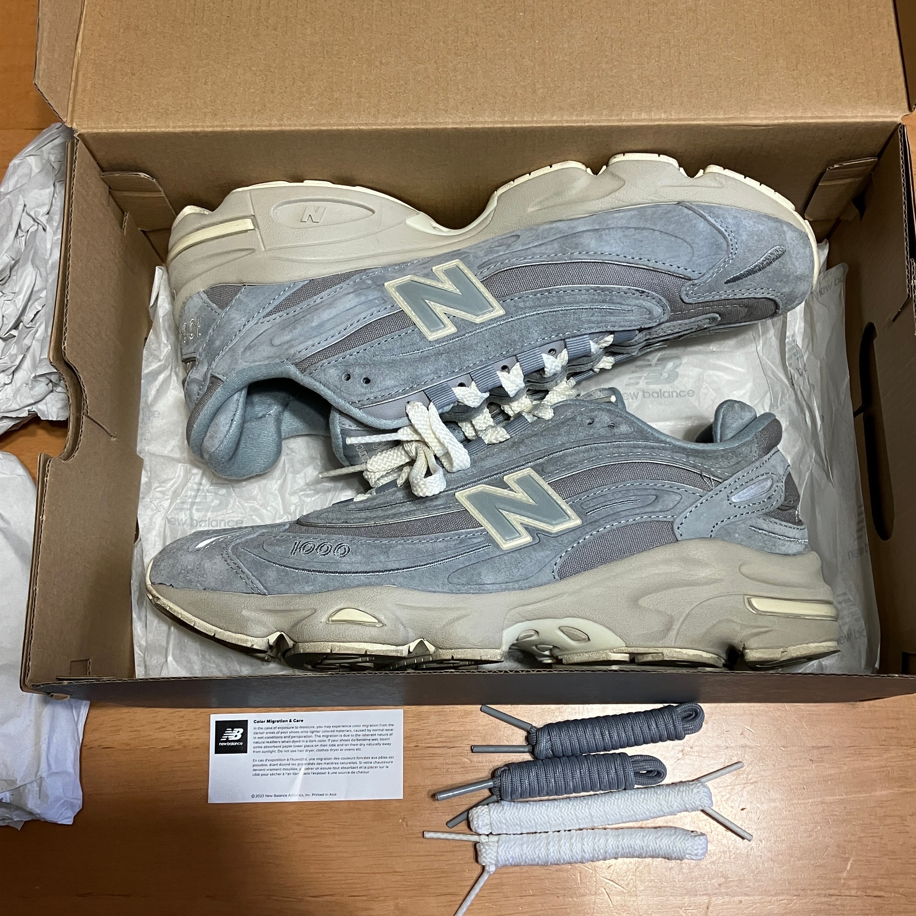 KITH × New Balance 1000 "Quarry"
