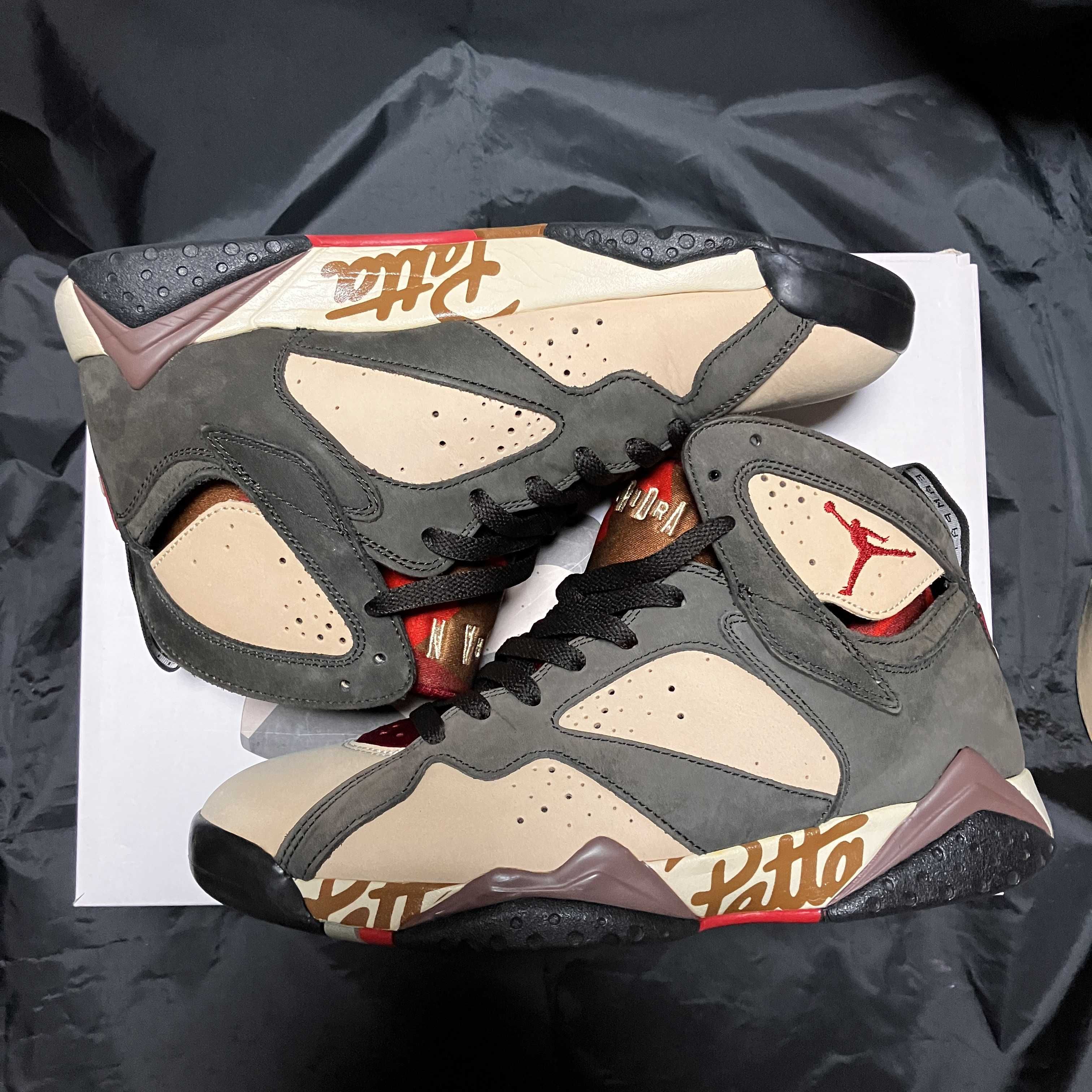 Patta × Nike Air Jordan 7 OG "Brown"