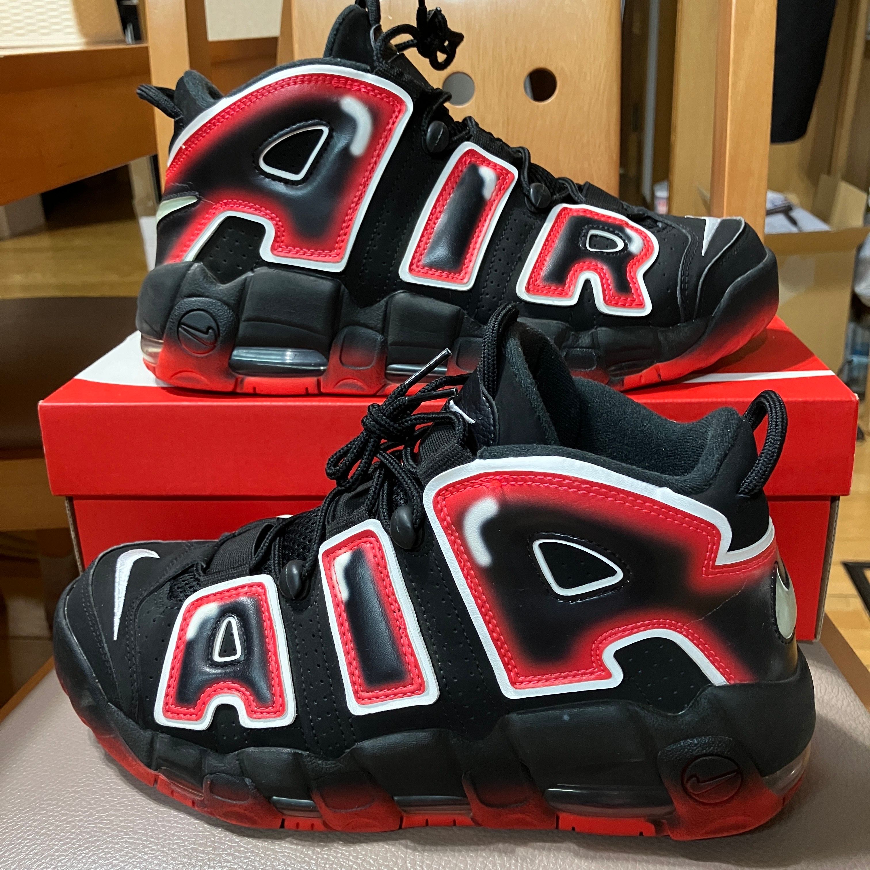 NIKE AIR MORE UPTEMPO "LASER CRIMSON"