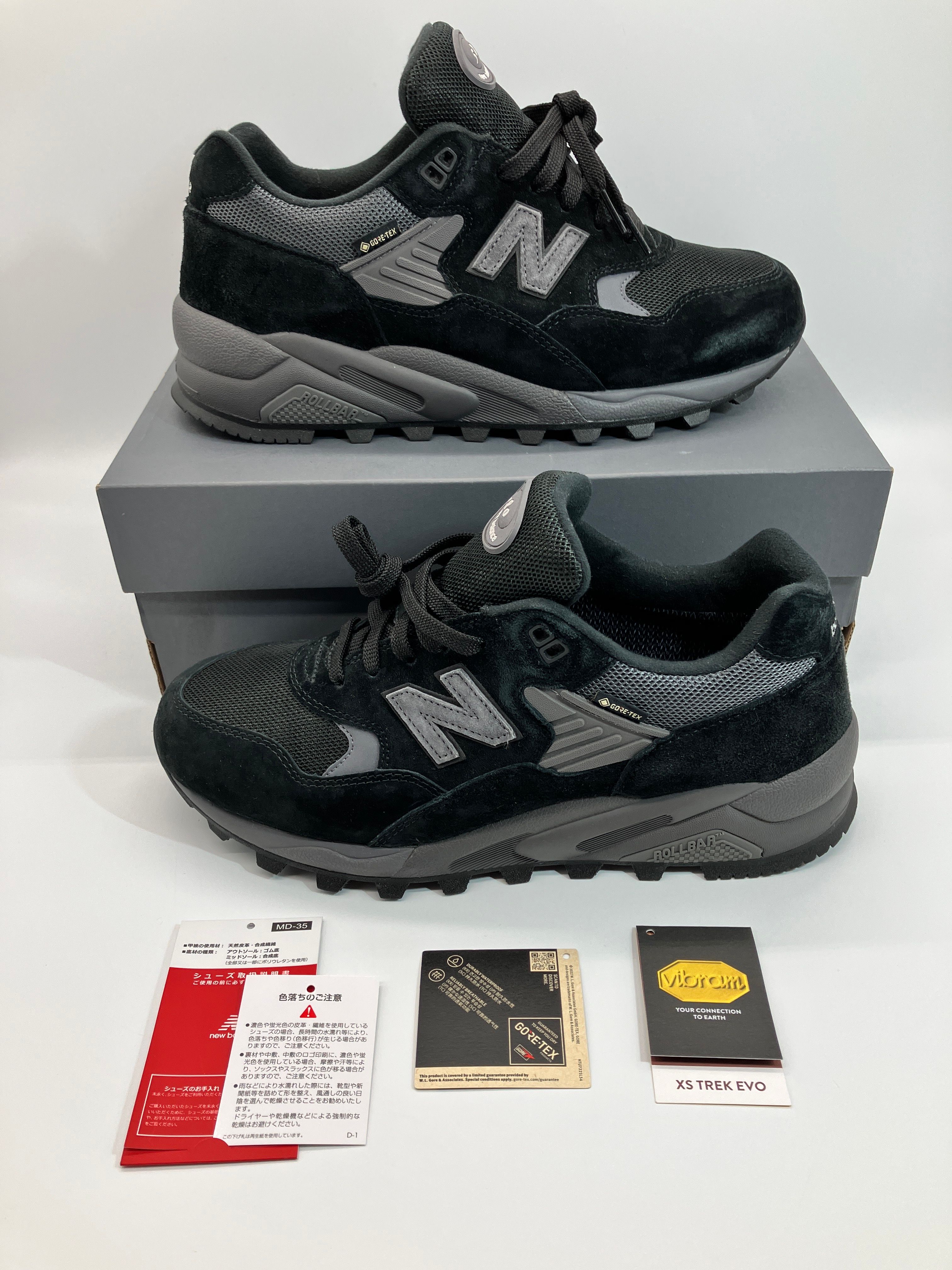 New Balance 580 GORE-TEX "Black/Magnet"