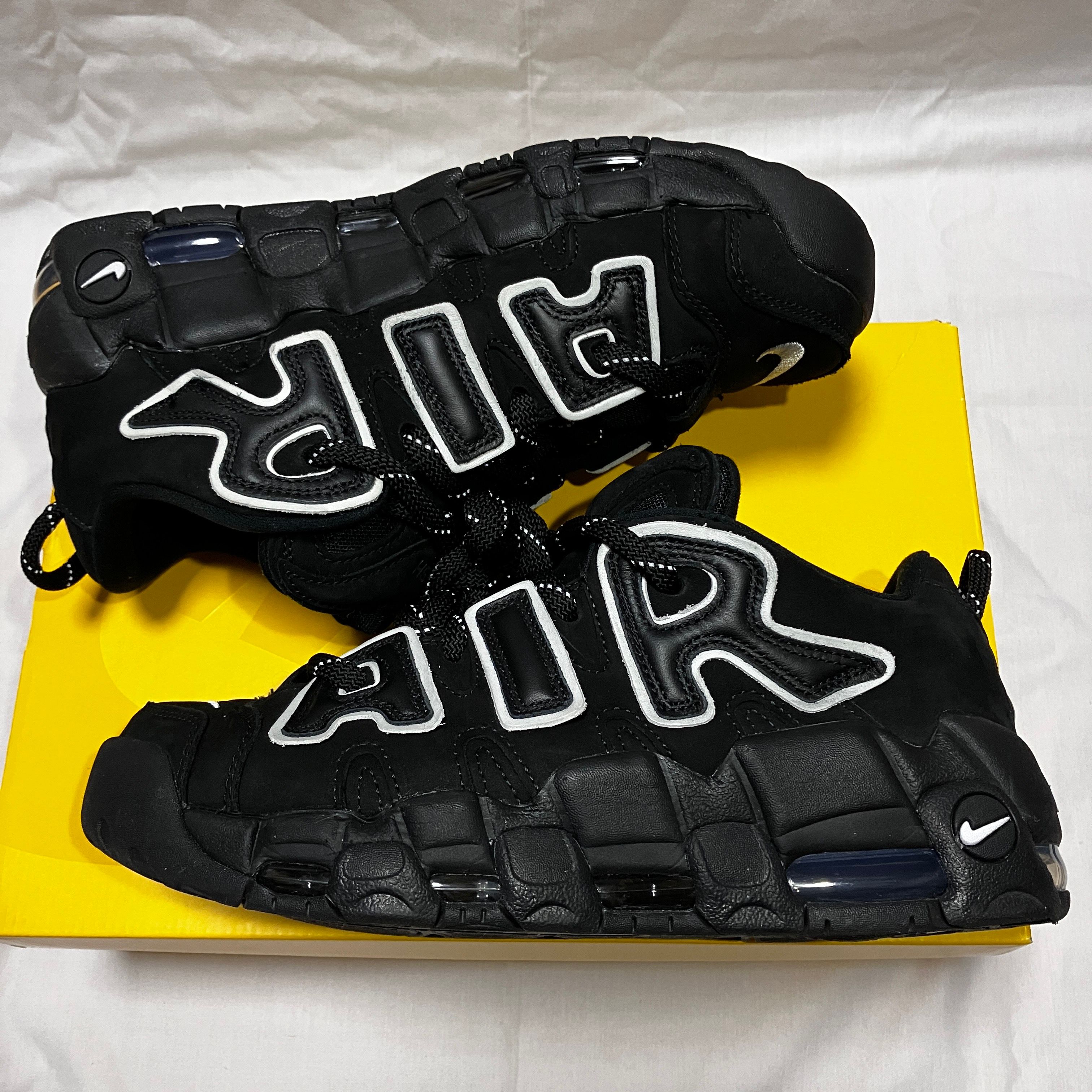 AMBUSH × Nike Air More Uptempo Low "Black and White"