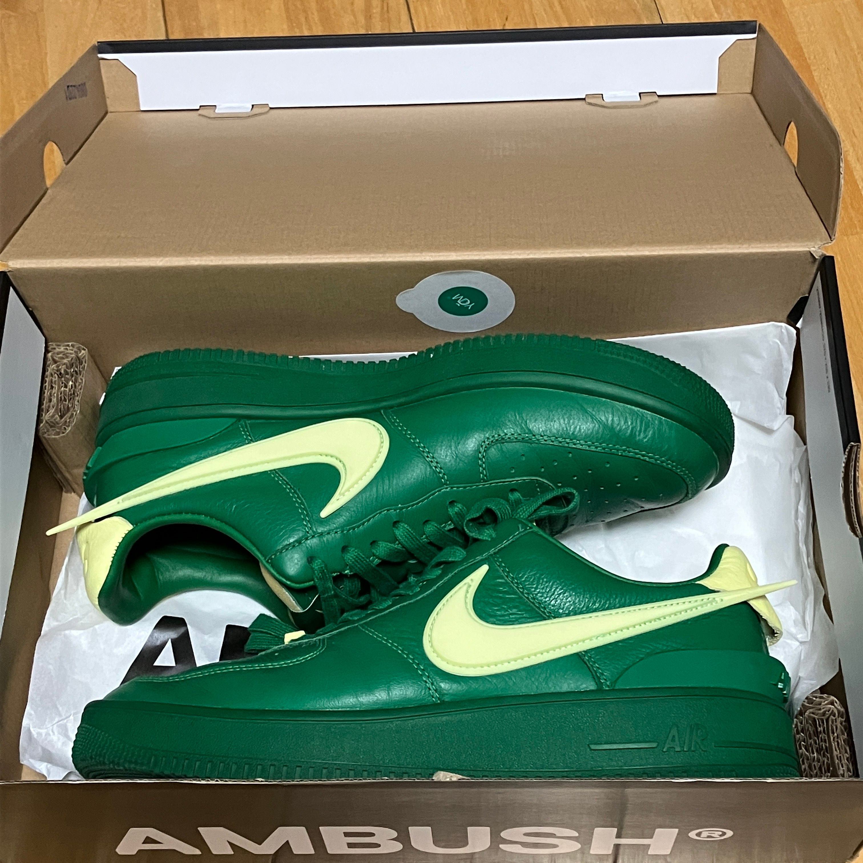 AMBUSH × Nike Air Force 1 Low "Pine Green and Citron"