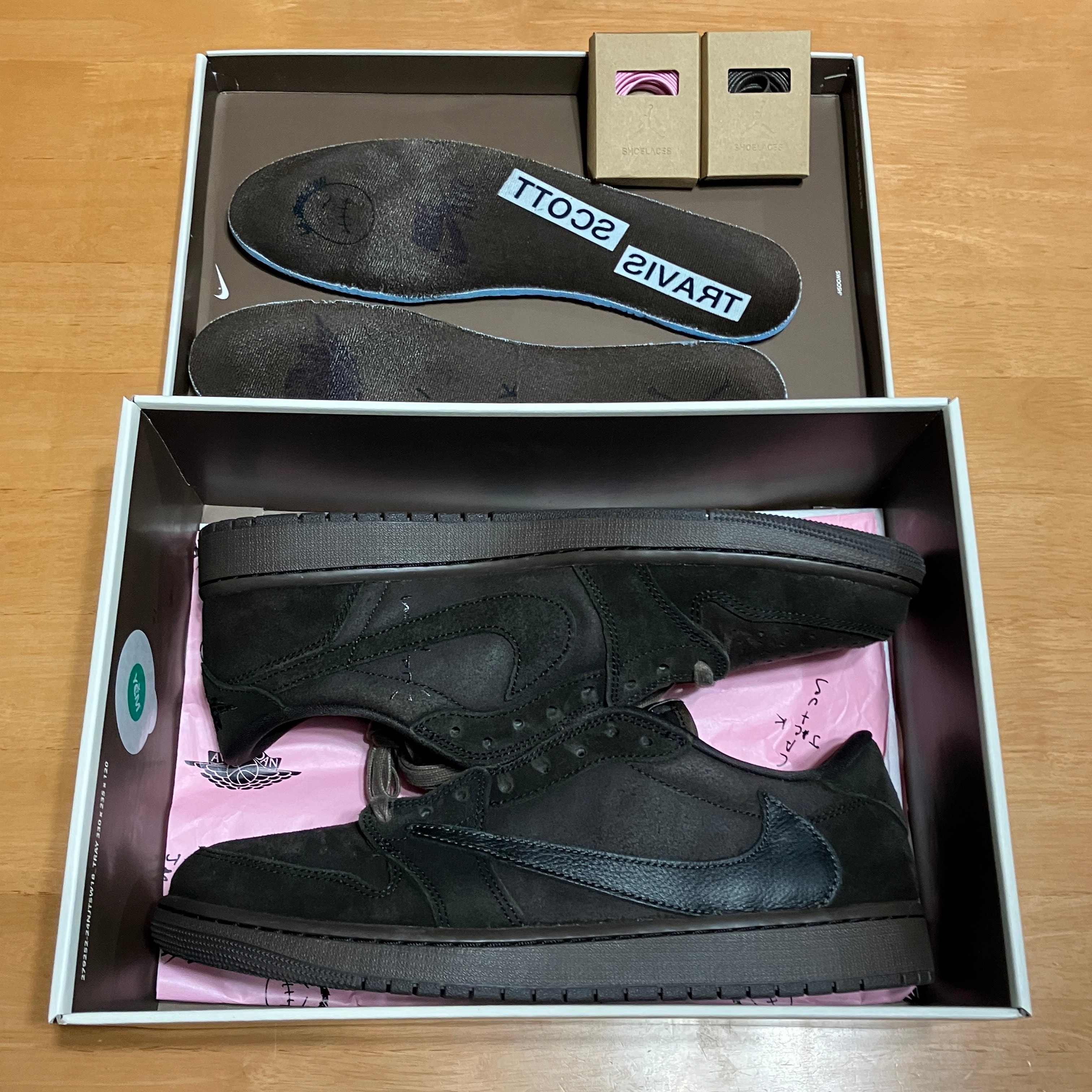 Travis Scott × Nike Air Jordan 1 Low OG SP "Velvet Brown and Dark Mocha"