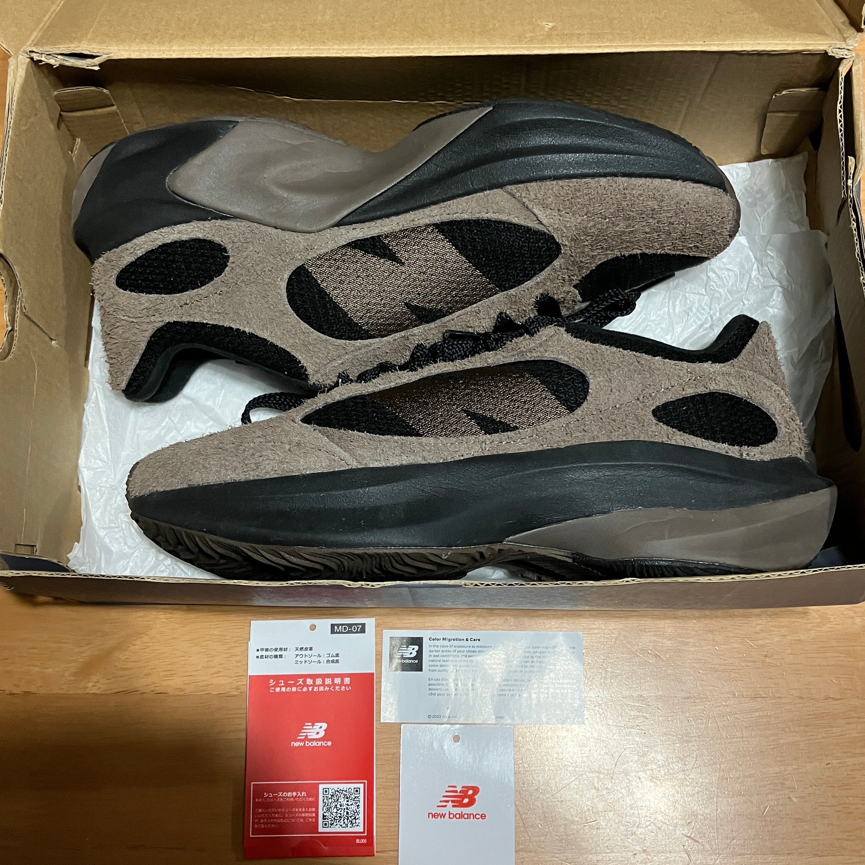 New Balance Warped Runner "Black/Brown"