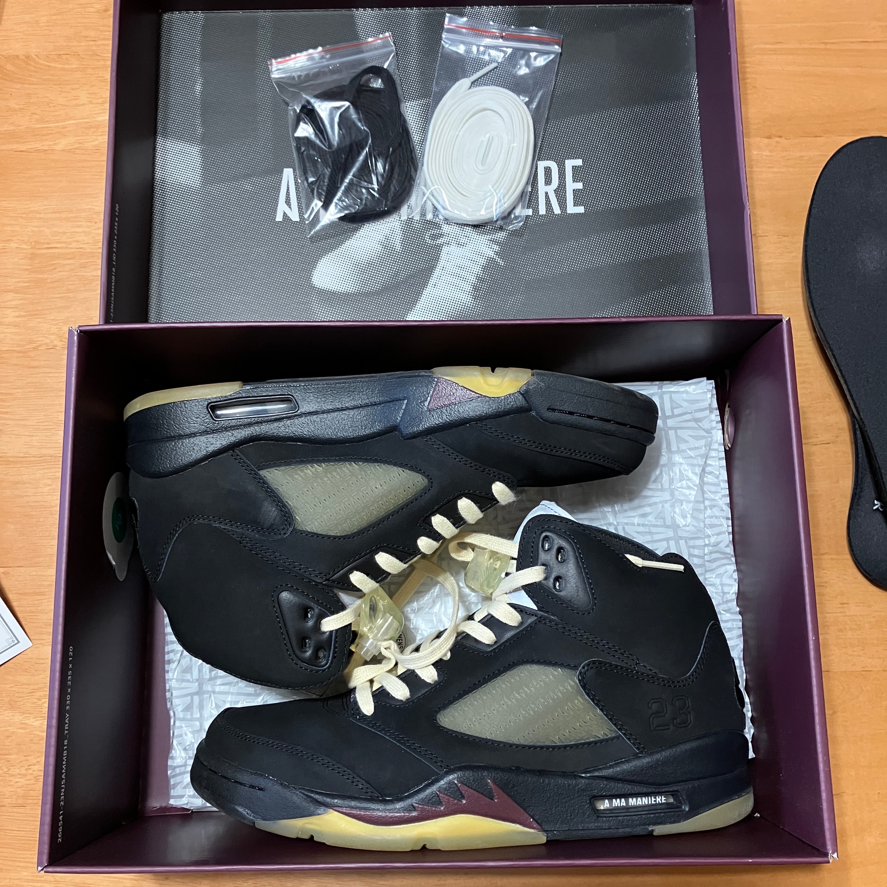 A Ma Maniere × Nike Air Jordan 5 Retro SP "Black"