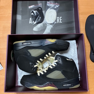 A Ma Maniere × Nike Air Jordan 5 Retro SP "Black"