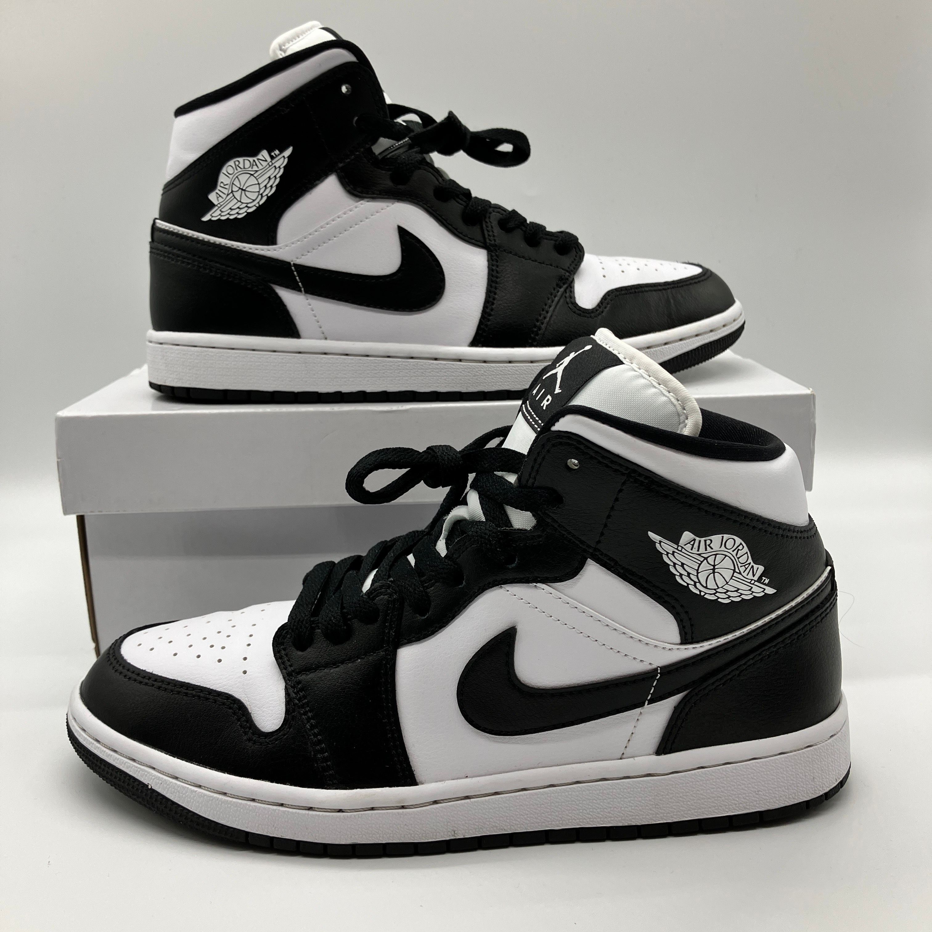 Nike Women's Air Jordan 1 Mid "Black/White"