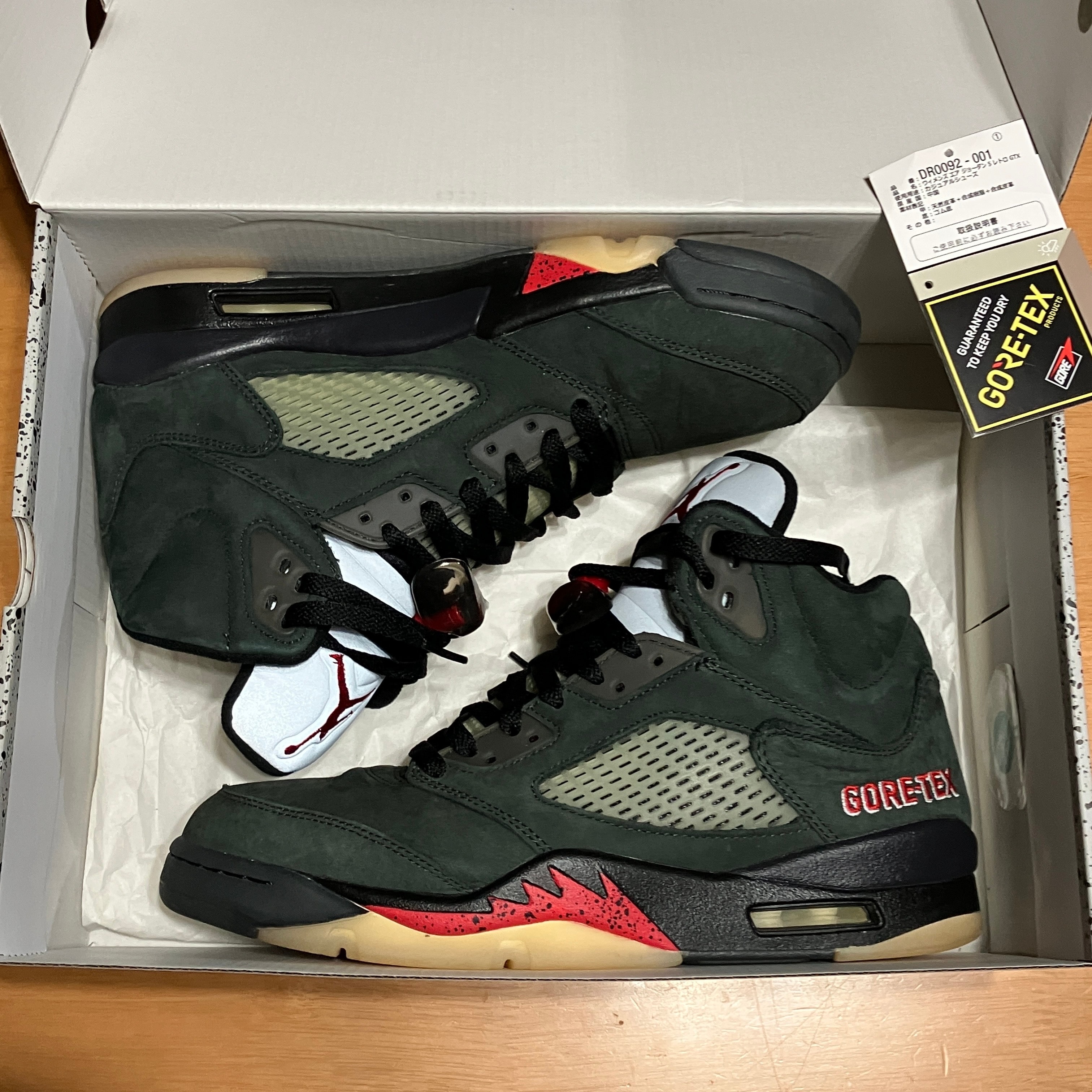 Nike Women's Air Jordan 5 Retro GORE-TEX "Off-Noir"