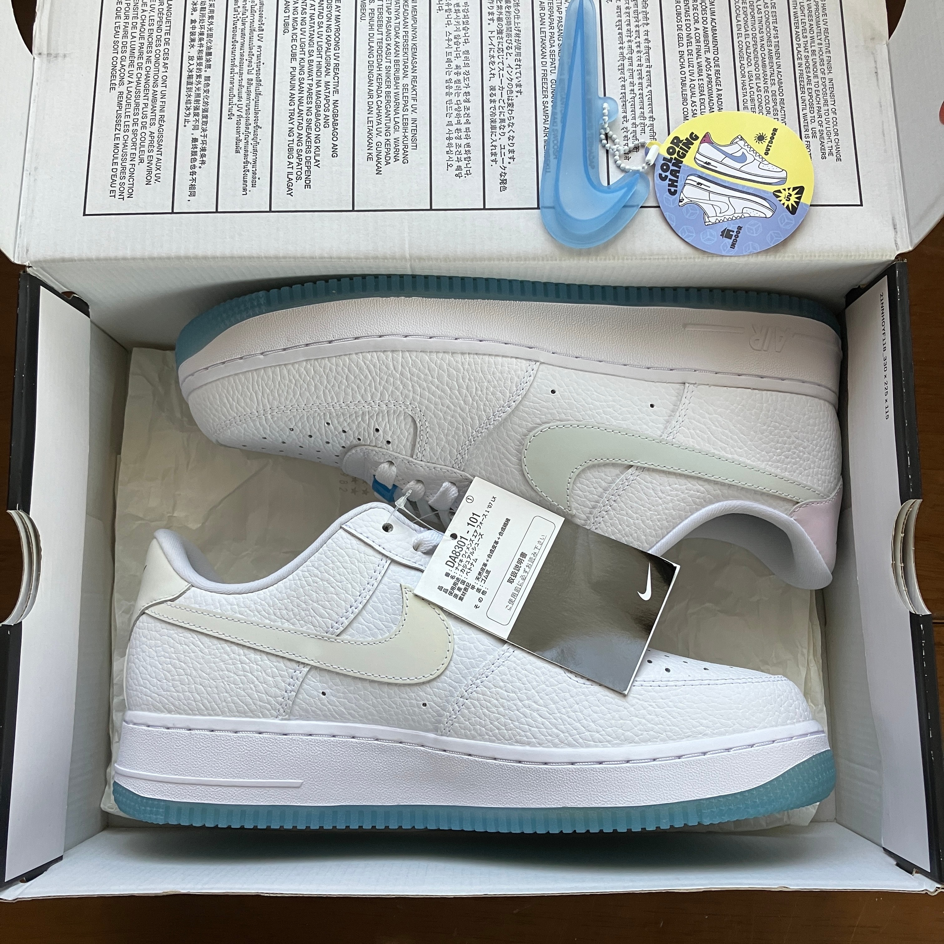 Nike Women's Air Force 1 Low UV "White"