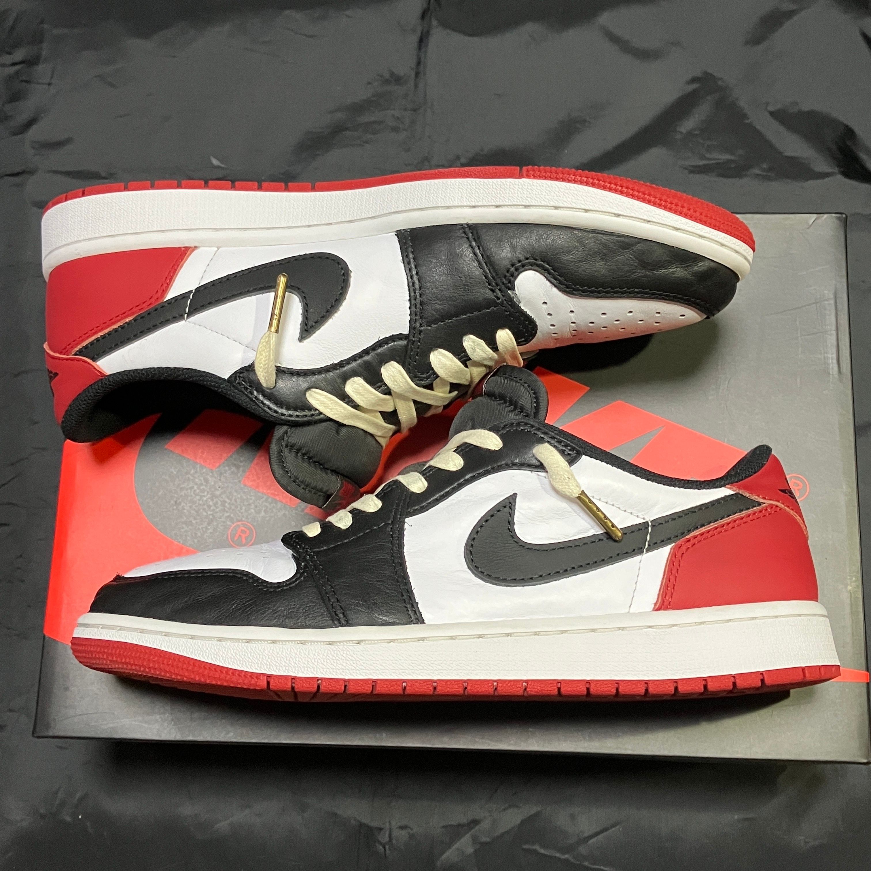 Nike Air Jordan 1 Retro Low OG "Black Toe"