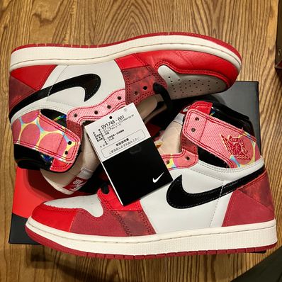 Spider-Man × Nike Air Jordan 1 Retro High OG SP "Spider-Man: Across the Spider-Verse/University Red"