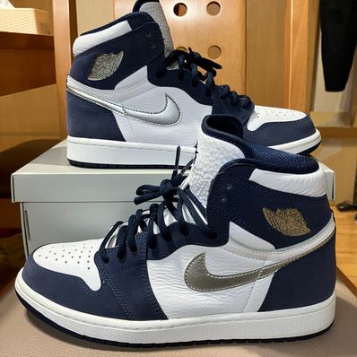 Nike Air Jordan 1 High OG CO.JP "White/Midnight Navy" (2020)(ブリーフケースなし)