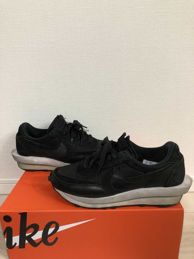 sacai × Nike LDV Waffle "Triple Black"